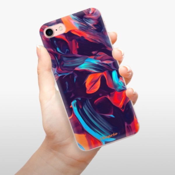 Silikonové pouzdro iSaprio - Apple iPhone 7 - Color Marble 19