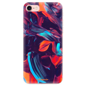 Silikonové pouzdro iSaprio - Apple iPhone 7 - Color Marble 19