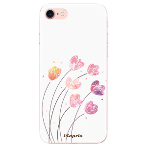 Silikonové pouzdro iSaprio - Apple iPhone 7 - Flowers 14