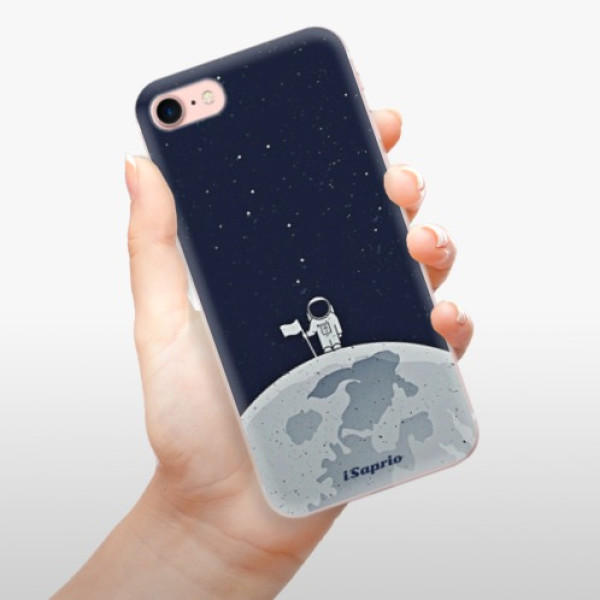 Silikonové pouzdro iSaprio - Apple iPhone 7 - On The Moon 10