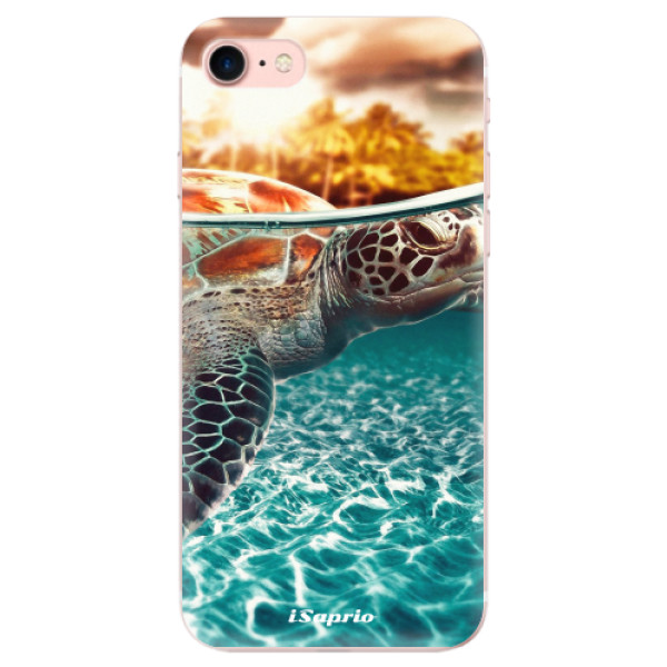 Odolné silikonové pouzdro iSaprio - Turtle 01 - iPhone 7