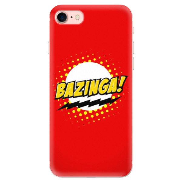 Silikonové odolné pouzdro iSaprio Bazinga 01 na mobil Apple iPhone 7 (Silikonový odolný kryt, obal, pouzdro iSaprio Bazinga 01 na mobil Apple iPhone 7)