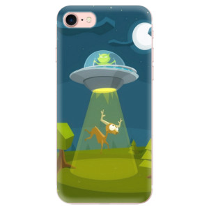 Silikonové pouzdro iSaprio - Apple iPhone 7 - Alien 01