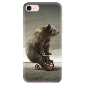 Silikonové pouzdro iSaprio - Apple iPhone 7 - Bear 01