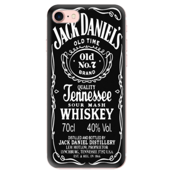 Odolné silikonové pouzdro iSaprio - Jack Daniels - iPhone 7