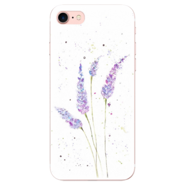 Silikonové odolné pouzdro iSaprio Lavender na mobil Apple iPhone 7 (Silikonový odolný kryt, obal, pouzdro iSaprio Lavender na mobil Apple iPhone 7)