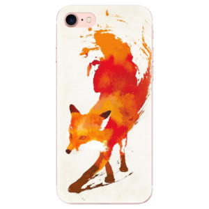 Silikonové pouzdro iSaprio - Apple iPhone 7 - Fast Fox