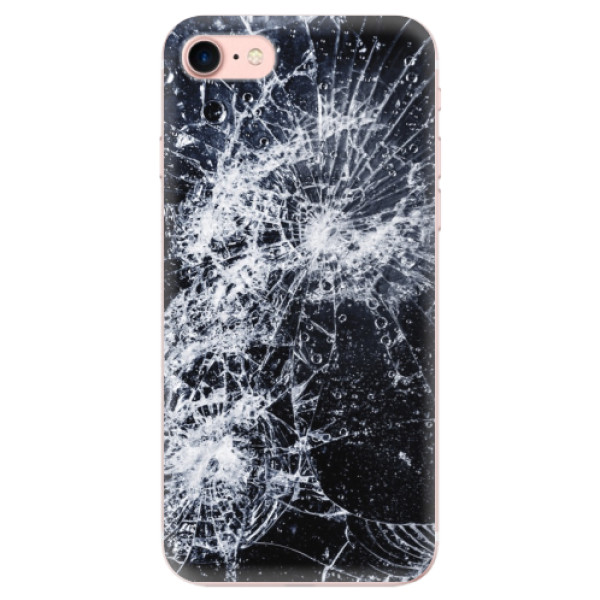Odolné silikonové pouzdro iSaprio - Cracked - iPhone 7