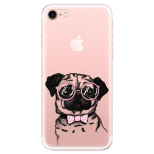 Silikonové pouzdro iSaprio - Apple iPhone 7 - The Pug