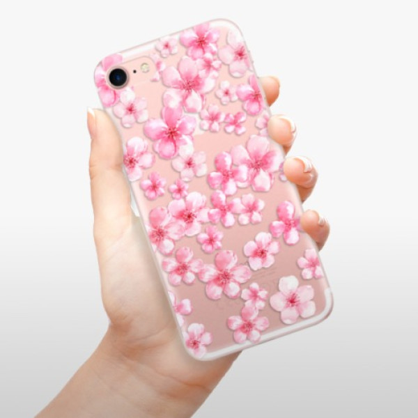 Silikonové pouzdro iSaprio - Apple iPhone 7 - Flower Pattern 05