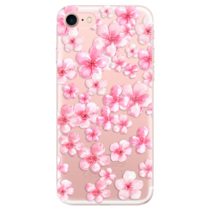 Silikonové pouzdro iSaprio - Apple iPhone 7 - Flower Pattern 05