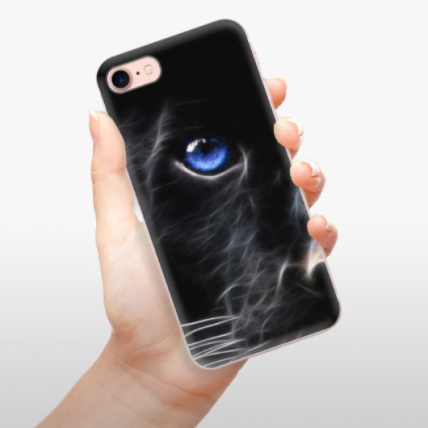 Silikonové pouzdro iSaprio - Apple iPhone 7 - Black Puma