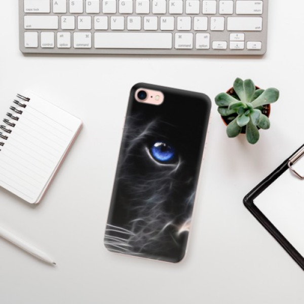 Silikonové pouzdro iSaprio - Apple iPhone 7 - Black Puma