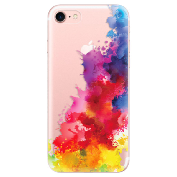 Silikonové odolné pouzdro iSaprio Color Splash 01 na mobil Apple iPhone 7 (Silikonový odolný kryt, obal, pouzdro iSaprio Color Splash 01 na mobil Apple iPhone 7)