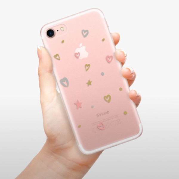 Silikonové pouzdro iSaprio - Apple iPhone 7 - Lovely Pattern