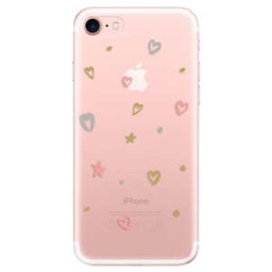 Silikonové pouzdro iSaprio - Apple iPhone 7 - Lovely Pattern