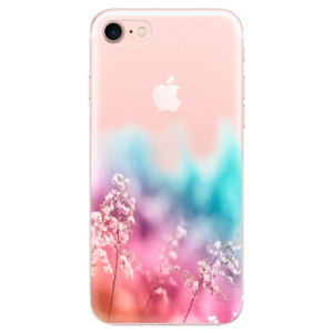 Silikonové pouzdro iSaprio - Apple iPhone 7 - Rainbow Grass