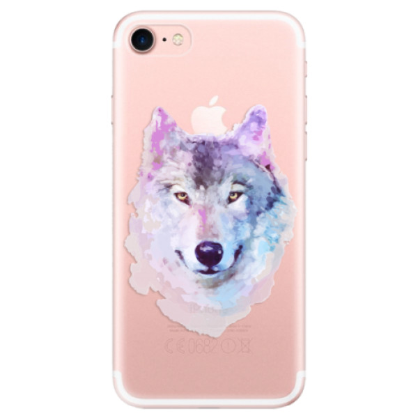 Odolné silikonové pouzdro iSaprio - Wolf 01 - iPhone 7