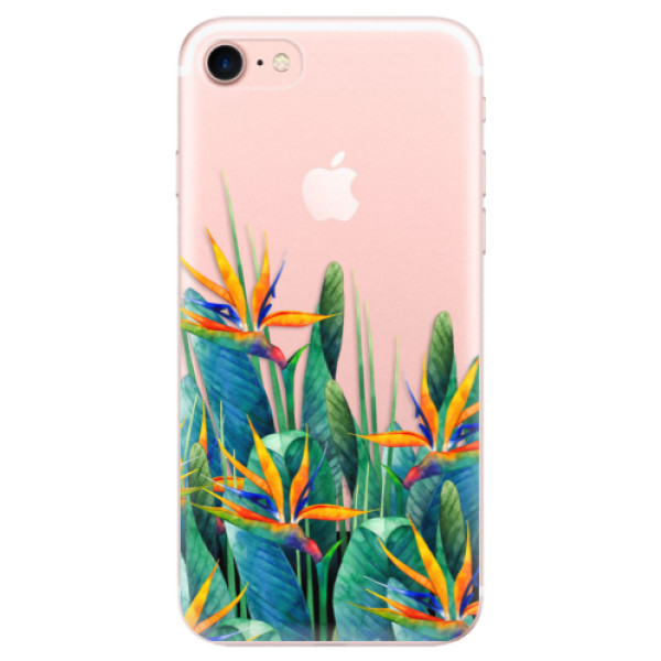 Odolné silikonové pouzdro iSaprio - Exotic Flowers - iPhone 7