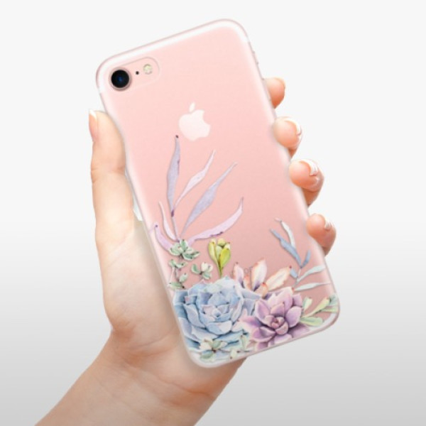 Silikonové pouzdro iSaprio - Apple iPhone 7 - Succulent 01