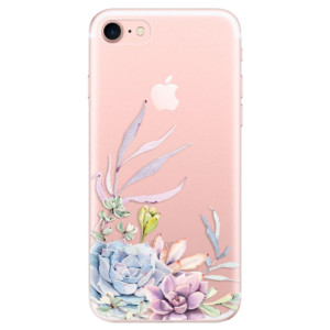 Silikonové pouzdro iSaprio - Apple iPhone 7 - Succulent 01