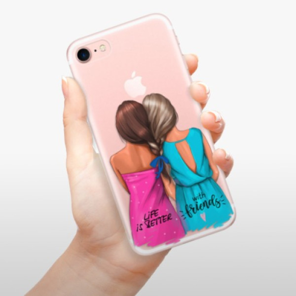 Silikonové pouzdro iSaprio - Apple iPhone 7 - Best Friends