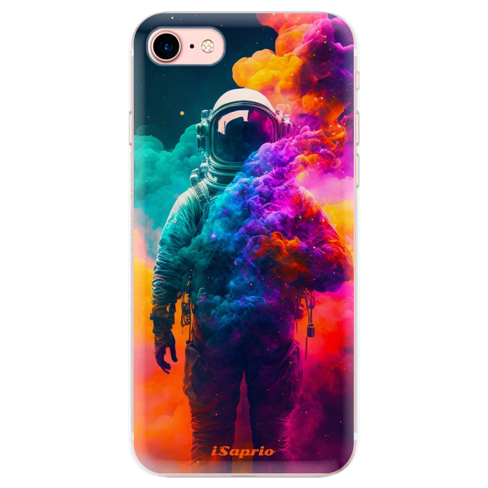 Odolné silikonové pouzdro iSaprio - Astronaut in Colors - iPhone 7