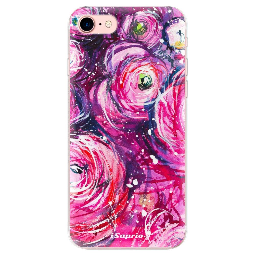 Odolné silikonové pouzdro iSaprio - Pink Bouquet - iPhone 7