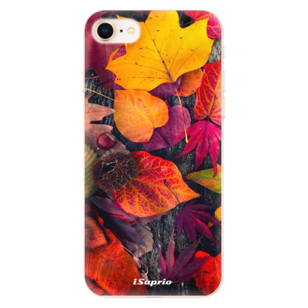 Odolné silikonové pouzdro iSaprio - Autumn Leaves 03 - iPhone 8