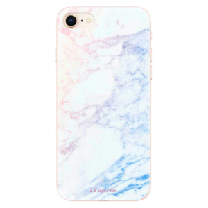 Silikonové pouzdro iSaprio - Apple iPhone 8 - Raibow Marble 10