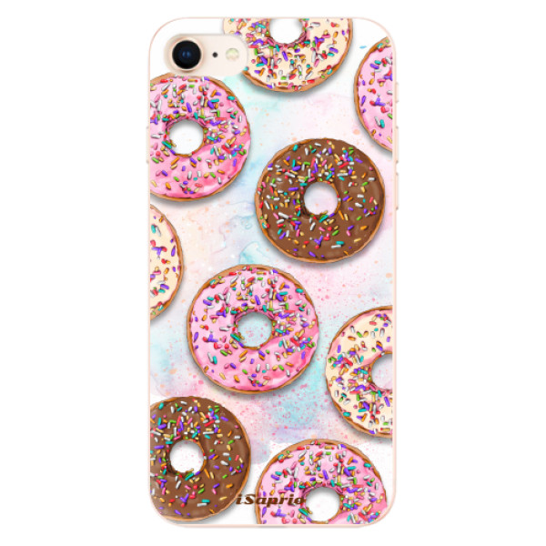 Silikonové odolné pouzdro iSaprio Donuts 11 na mobil Apple iPhone 8 (Silikonový odolný kryt, obal, pouzdro iSaprio Donuts 11 na mobil Apple iPhone 8)