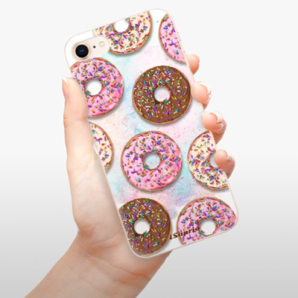 Silikonové pouzdro iSaprio - Apple iPhone 8 - Donuts 11