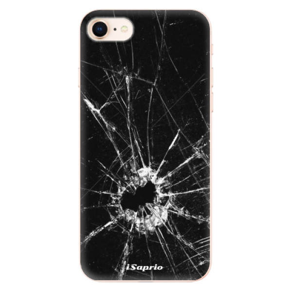 Silikonové odolné pouzdro iSaprio Broken Glass 10 na mobil Apple iPhone 8 (Silikonový odolný kryt, obal, pouzdro iSaprio Broken Glass 10 na mobil Apple iPhone 8)