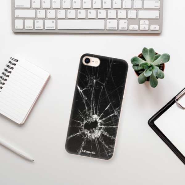 Silikonové pouzdro iSaprio - Apple iPhone 8 - Broken Glass 10