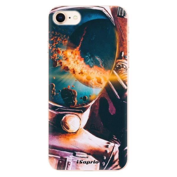 Silikonové odolné pouzdro iSaprio Astronaut 01 na mobil Apple iPhone 8 (Silikonový odolný kryt, obal, pouzdro iSaprio Astronaut 01 na mobil Apple iPhone 8)