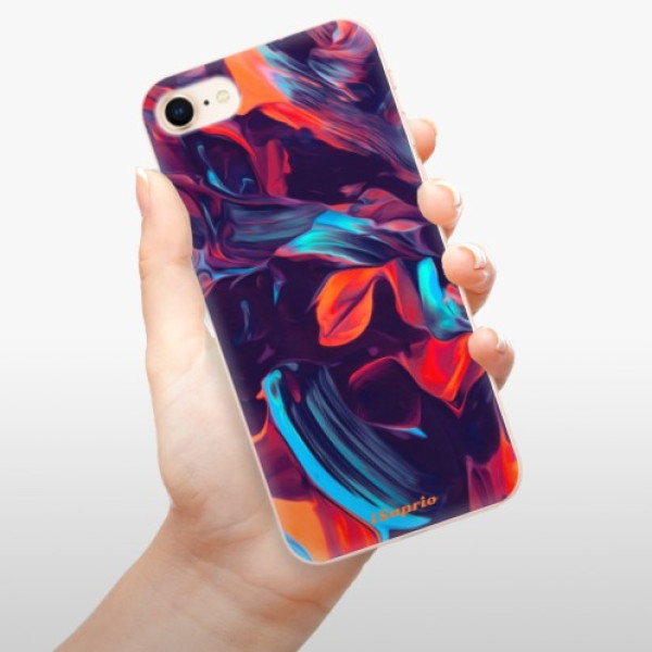 Silikonové pouzdro iSaprio - Apple iPhone 8 - Color Marble 19