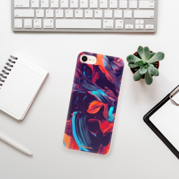 Silikonové pouzdro iSaprio - Apple iPhone 8 - Color Marble 19
