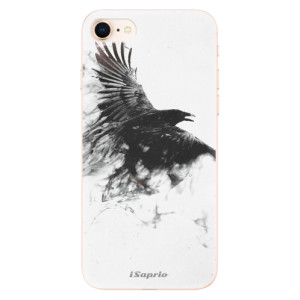 Silikonové pouzdro iSaprio - Apple iPhone 8 - Dark Bird 01