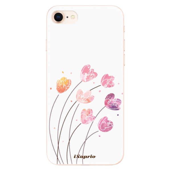 Silikonové odolné pouzdro iSaprio Flowers 14 na mobil Apple iPhone 8 (Silikonový odolný kryt, obal, pouzdro iSaprio Flowers 14 na mobil Apple iPhone 8)