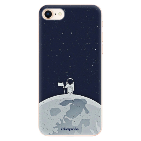 Odolné silikonové pouzdro iSaprio - On The Moon 10 - iPhone 8