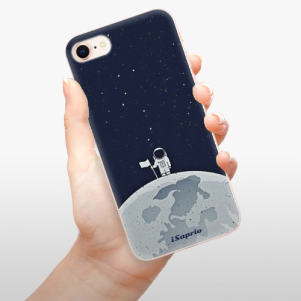Silikonové pouzdro iSaprio - Apple iPhone 8 - On The Moon 10