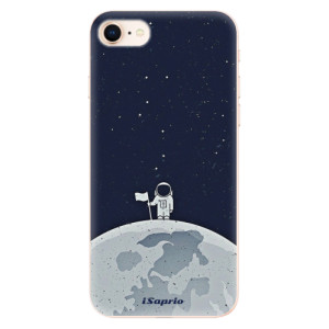 Silikonové pouzdro iSaprio - Apple iPhone 8 - On The Moon 10