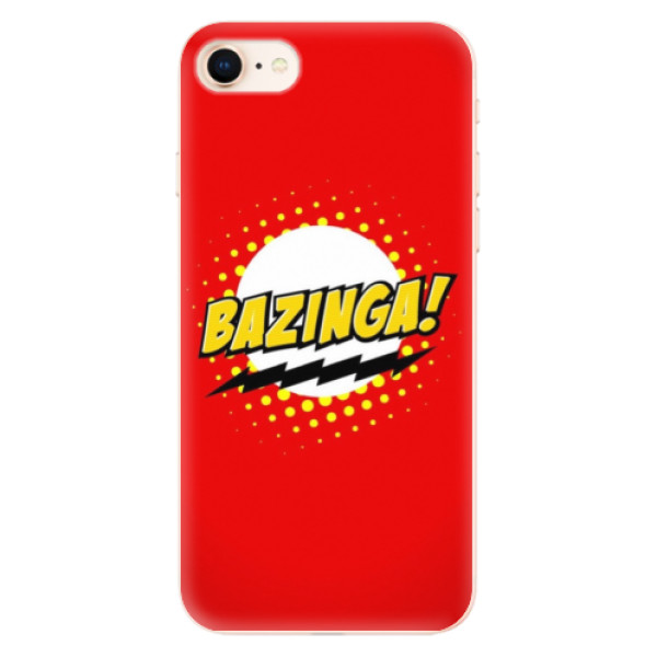 Silikonové odolné pouzdro iSaprio Bazinga 01 na mobil Apple iPhone 8 (Silikonový odolný kryt, obal, pouzdro iSaprio Bazinga 01 na mobil Apple iPhone 8)