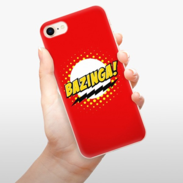 Silikonové pouzdro iSaprio - Apple iPhone 8 - Bazinga 01