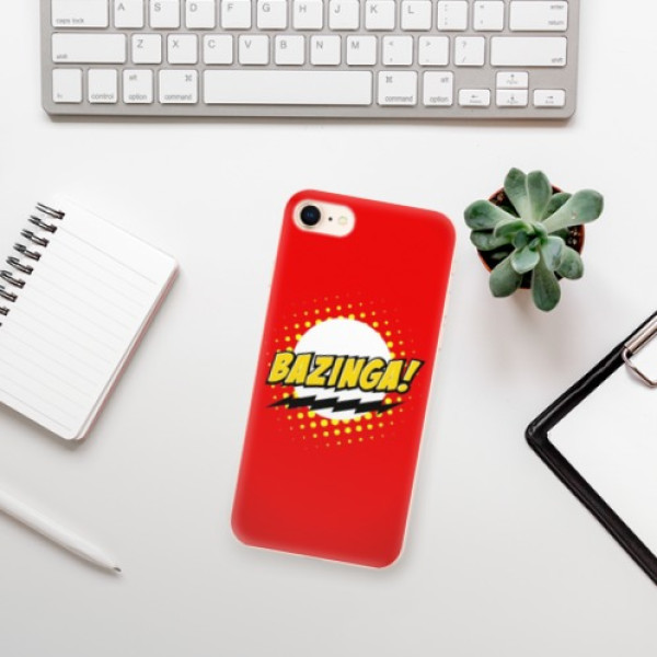 Silikonové pouzdro iSaprio - Apple iPhone 8 - Bazinga 01
