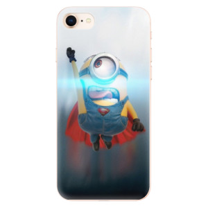 Silikonové pouzdro iSaprio - Apple iPhone 8 - Mimons Superman 02