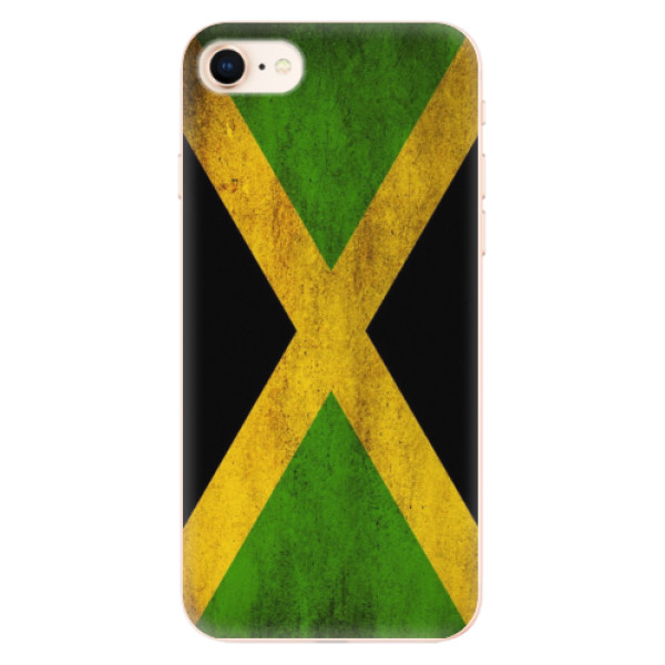 Odolné silikonové pouzdro iSaprio - Flag of Jamaica - iPhone 8