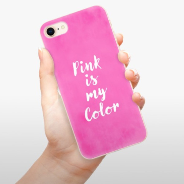 Silikonové pouzdro iSaprio - Apple iPhone 8 - Pink is my color