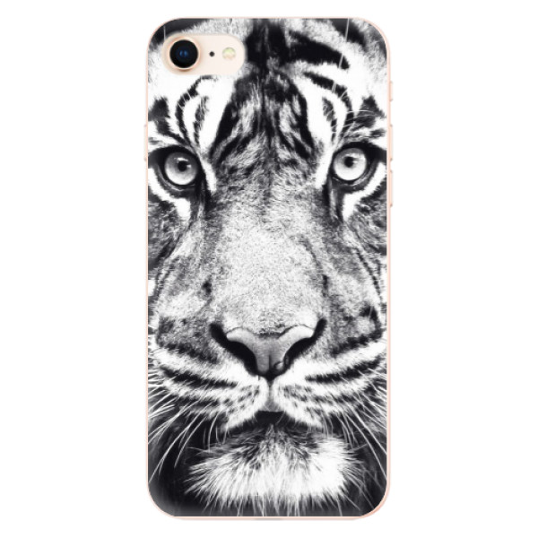 Silikonové odolné pouzdro iSaprio Tiger Face na mobil Apple iPhone 8 (Silikonový odolný kryt, obal, pouzdro iSaprio Tiger Face na mobil Apple iPhone 8)