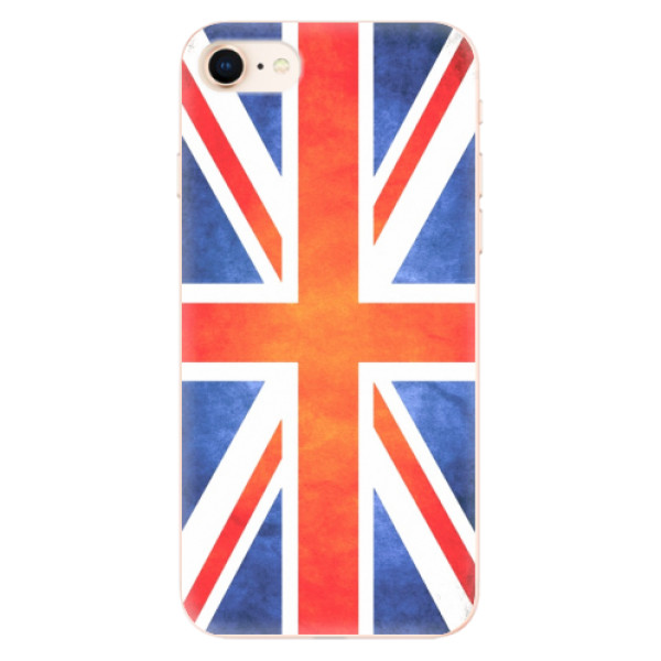 Silikonové odolné pouzdro iSaprio UK Flag na mobil Apple iPhone 8 (Silikonový odolný kryt, obal, pouzdro iSaprio UK Flag na mobil Apple iPhone 8)